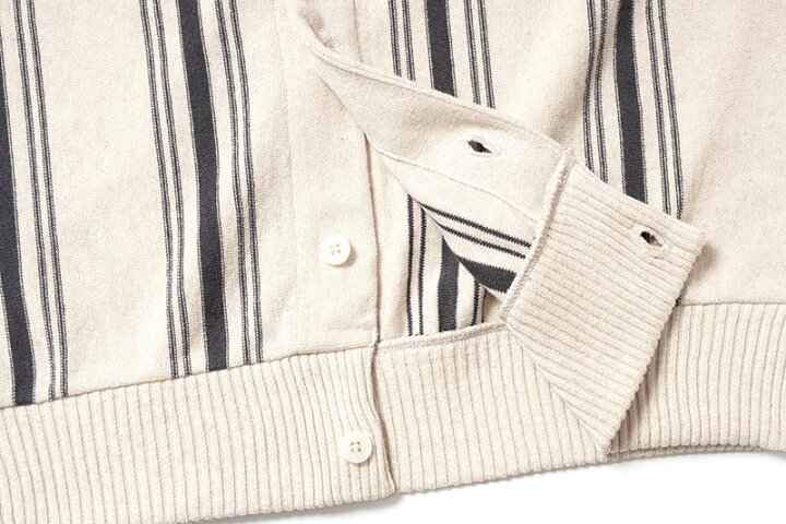 楽天市場】ORGUEIL オルゲイユニット カーディガン Stripe Knit 