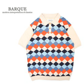 BARQUE バーク半袖ポロシャツ"POLO SHIRT"BARQUE-POLO-KHK