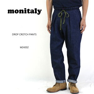MONITALY ���j�^���[ �p���c Drop Crotch Pants M24302 �y�����Y �f�j���z10P03Dec16�yRCP�z