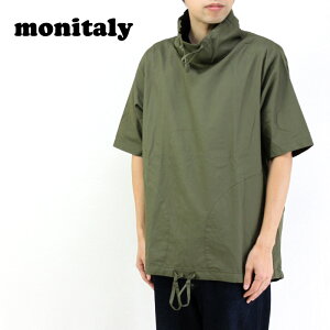 MONITALY ���j�^���[ �v���I�[�o�[ S/S MOCK NECK PULLOVER M25451�y�����Y �v���I�[�o�[�z10P03Dec16�yRCP�z
