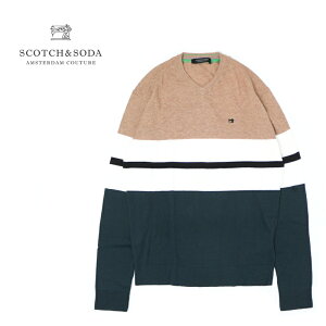 SCOTCH&SODA �X�R�b�`�A���h�\�[�_ �Z�[�^�[�E�J�[�f�B�K�� V NECK PULLOVER 292-75419