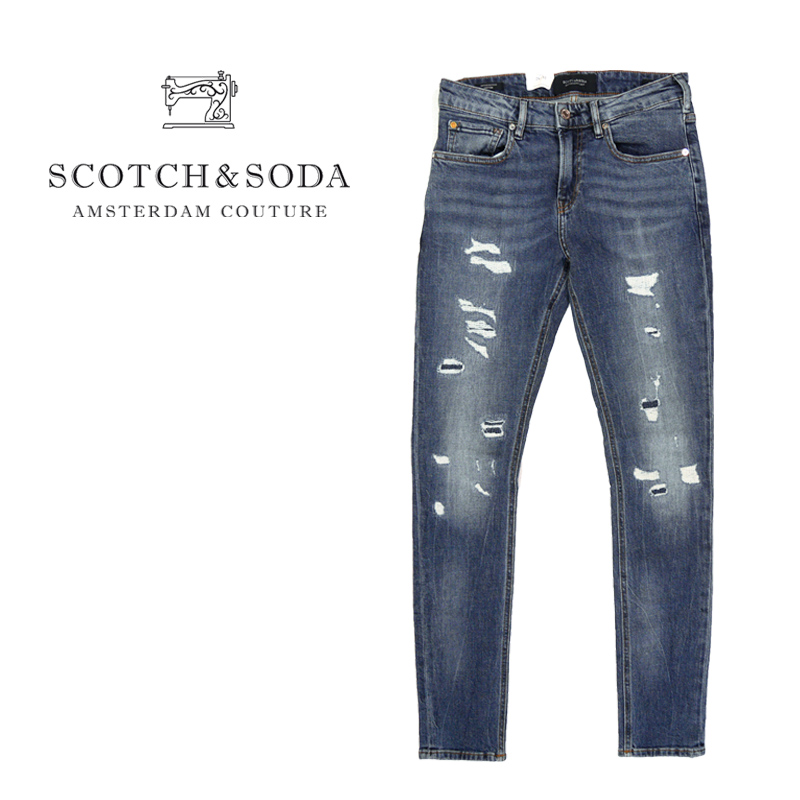 再再販！ 最安値挑戦 SCOTCHSODA スコッチアンドソーダ パンツ SKIM “Touch of fall Skinny fit jeans”282-25500 10P03Dec16 jungetalente.ch jungetalente.ch