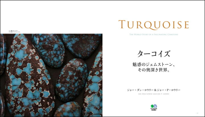楽天市場】TURQUOISE BOOK ターコイズブックJoe Dan Lowry ジョー 