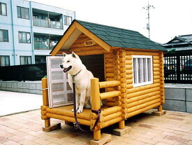 ログペットハウス 1100型 デラックス 犬舎 小型犬 中型犬 柴犬 犬小屋 屋外