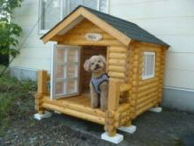 ログペットハウス 1000型 デラックス 犬舎 木製ハウス 室内犬用 柴犬 犬小屋 小型犬 中型犬 屋外