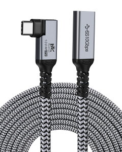 RoiCiel ϋv iC USB-C to USB-CP[u P[u [dP[u PDΉ 100W 5A }[d 4K@60Hz fo USB3.1 Gen2 10Gbps f[^] Type-CP[uΉ E-Marker fh~ AhCh X}