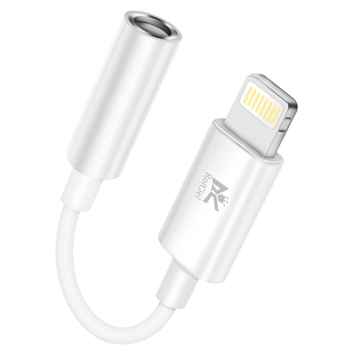 楽天市場】RoiCiel iPhone Lightning - 3.5mm ヘッドフォン ジャック 