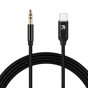 RoiCiel AUX Type C IX to 3.5mm IXWbN USB-C aux P[u 1m HiFi ϊ USB-CCz USB-C X[sJ[ AUX[q I[fBI XeIP[u ϋv iC XeI~jvO wbhz