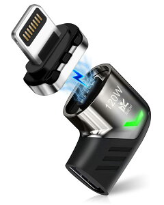 RoiCiel }Olbg L USB C to LightningϊA_v^ {̏o 120W [q  65W o PD30W }[d f[^] LEDCWP[^[ ho fh~ Type C  CgjO ^CvC