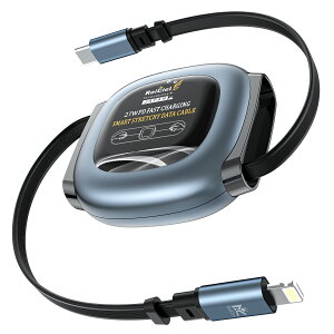 RoiCiel �[�d�P�[�u�� Lightning ������� ���[���� �[�d�P�[�u�� PD27W �}���[�d USB-C to Lightning �L�k�� �����L�k �������� �}�O�l�b�g ���[ �ő� 1m iPhone 14 13 12 SE iPad Airpods iPod �A�C�t�H�� �}���[�d 