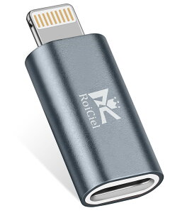RoiCiel iphoneϊA^u^[ USB-C  Lightning A~jE ϊA_v^[ Type-C ϊRlN^[ USB-CϊA_v^[ LightningϊA_v^[ USB-CP[u to CgjO }[d f[