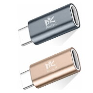 RoiCiel Lightning から Type-C 変換アダプター アルミ合金製 変換コネクター ライトニング to USB-C 変…