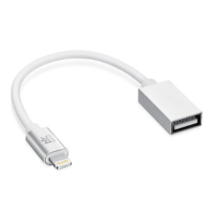 RoiCiel OTG P[u USBA X  Lightning IX USBϊ f[^]A_v^ CgjO iphone OTG iOS foCX iPhone iPad iPod ݊Ή iOSŐVΉ USB]P[u USBJA_v^ }CN