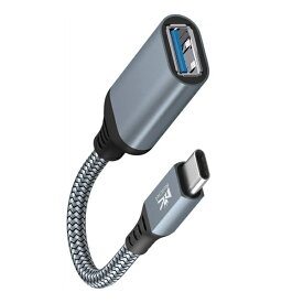 RoiCiel (ディアルズシーリズ)USB変換ケーブル Type C USB OTGケーブル USB-C(オス)＆USB-A3.0(メス)変換アダプタ直径：5mm Androidスマホ タブレットType-C端末とType-A機器接続対応