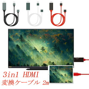iPhone HDMI �ϊ��P�[�u�� 2m �ϊ��A�_�v�^ 4K 1080P Lightning ���d�s�v YouTube �e���r �ڑ� ���C�g�j���O �ϊ��R�l�N�^ ���j�^�[ �~���[�����O iPhone14 13 12 11 XS Pro Max mini ������e���r�Ō�����@ �A�v
