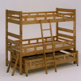 3段ベッド 三段ベッド 3段ベット 三段ベッド ベッド 親子ベッド スノコ すのこ 木製 親子3段ベッド ブラウン ファミリー 日本製 国産