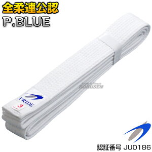 ymz_ S_AVKiK PRIDE BLUE WHITE BELT pLX^ vChu[ l[hJʒΉ TMD