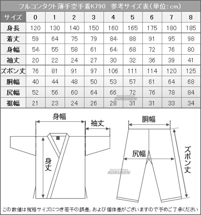 楽天市場】【ISAMI・イサミ】フルコンタクト薄手空手着 K-790 上下 