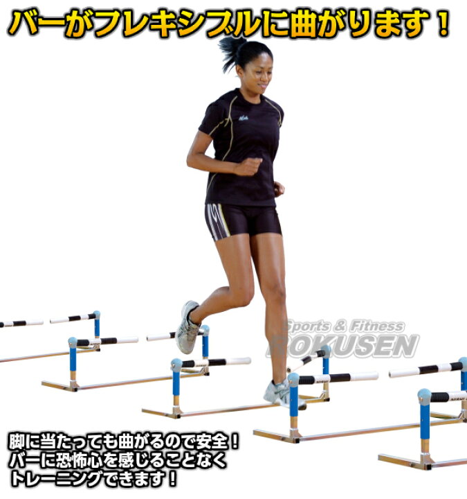 楽天市場】【NISHI ニシ・スポーツ】フレキハードルミニ 高さ22cm 