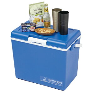 キャプテンスタッグ シエロ クーラーボックス30 マットブルー UE-0096
