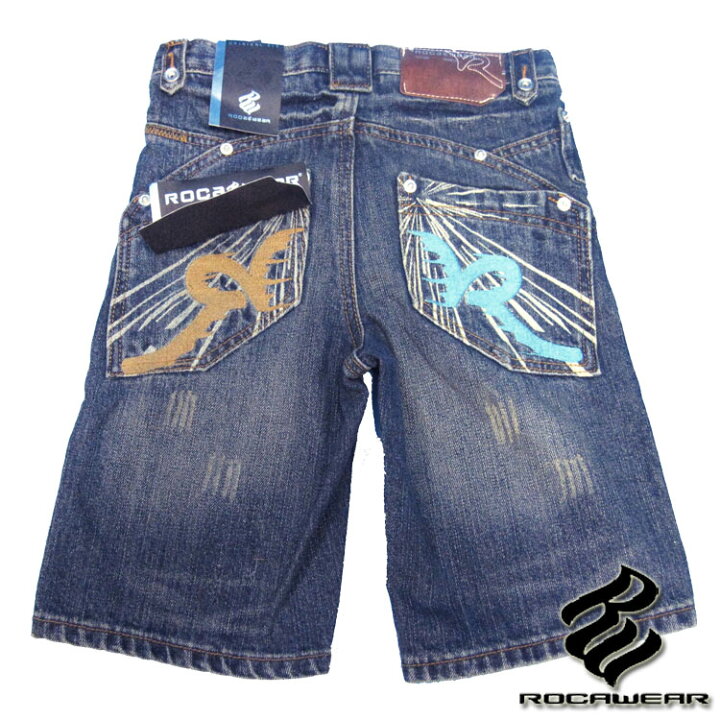 並行輸入品] ROCA WEAR ロカウェア ROCA WEAR DENIM CO バックポケット 