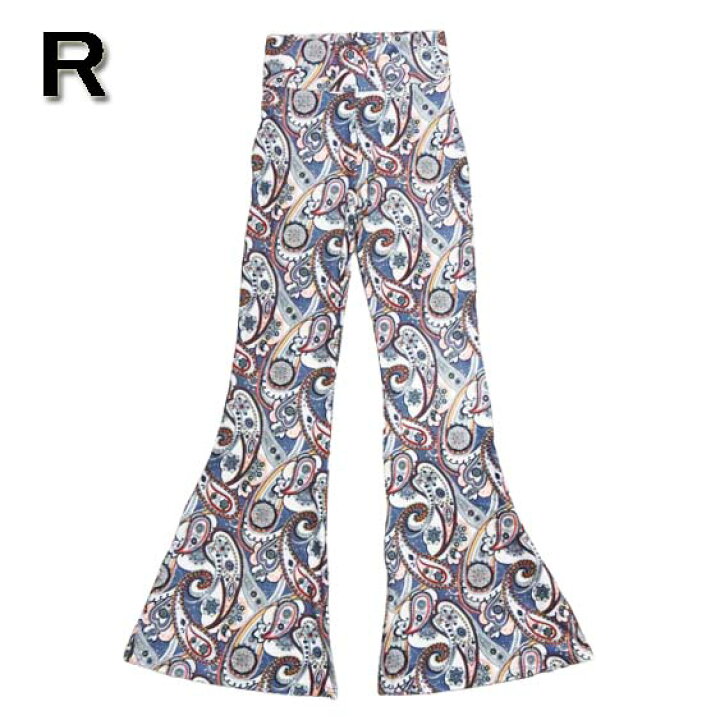 AMBERGLEAM フラワーカットベルボトム総柄パンツ花柄ボトムス