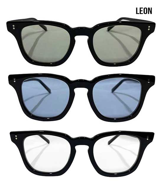 【着後レビューで Harman Optical Co. ハーマン オプティカル LEON セルロイド 人気商品 日本製 レオン メガネ サングラス 眼鏡
