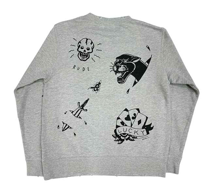 楽天市場】Cloveru クローバル FLASH CREW SWEAT フラッシュクルー 