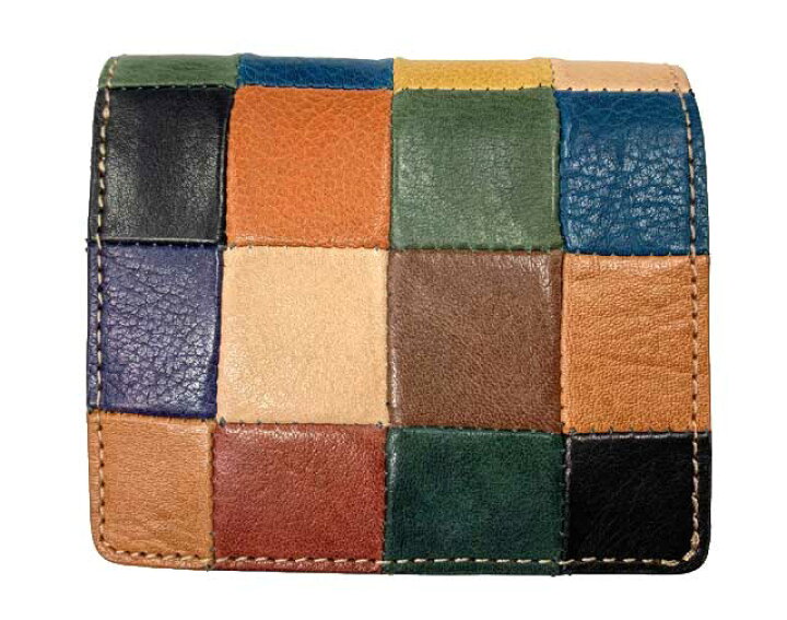 楽天市場】DAMASQUINA ダマスキーナ OLD MINI WALLET BLOCK PATCHWORK  