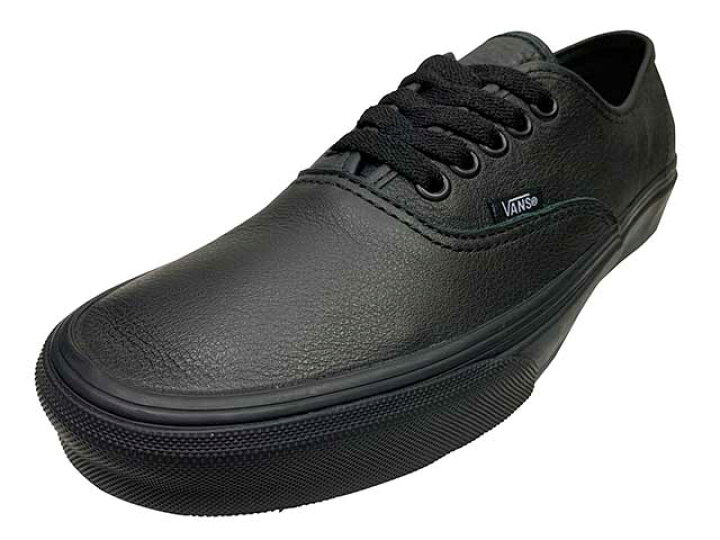 楽天市場 Vans バンズ Authentic Leather Black Black オーセンティック レザー ブラック Vans ヴァンズ Mens メンズ スニーカー ローリングストーン