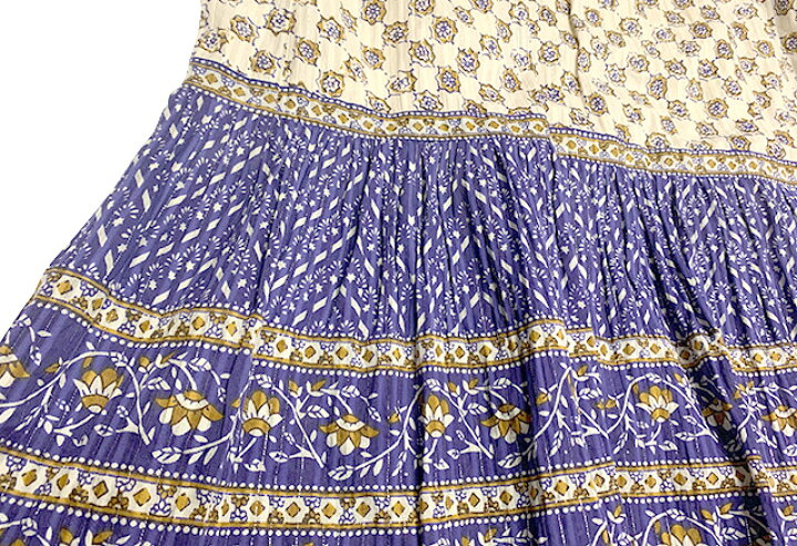 楽天市場】Sara mallika サラマリカ COTTON KIKA ETHNIC PRINT DRESS 