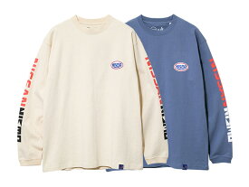 【SALE 50%OFF】go slow caravan ×　NISSAN ニッサン　ゴースローキャラバン×ニッサン　USA/C スカイラインスーパーシルエット　L/S TEE ロンT　2色（NATURAL/SMOKYBLUE）