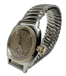 VAGUE WATCH�@���@�[�O�E�H�b�`�@Men's(32mm) Coussin Early Extension�@�V���o�[�@�N�b�V���� �A�[���[ �G�N�X�e���V�����@�X�e�����X �r���v�@�����Y�T�C�Y