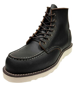 RED WING@bhEBO@6" CLASSIC MOC@6C` NVbNbN@BLACK ubN@DCY@REDWING@MENS Y