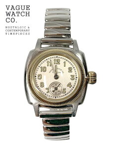 VAGUE WATCH ���@�[�O�E�H�b�`�@Lady's(28mm)�@Coussin Early Extension�@�V���o�[�@�N�b�V���� �A�[���[ �G�N�X�e���V�����@�X�e�����X�@�r���v�@���f�B�[�X�T�C�Y