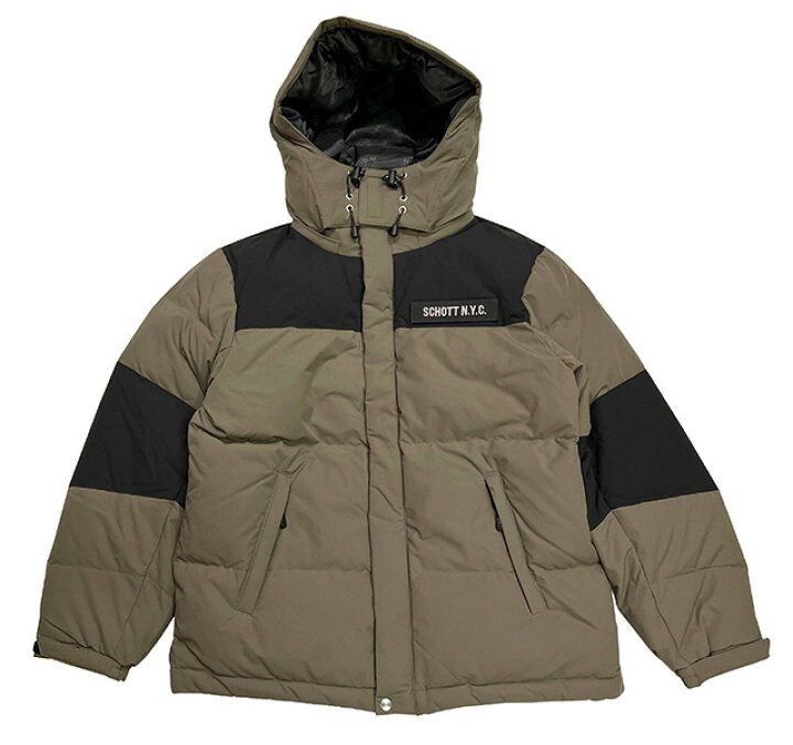 楽天市場】【SALE 50%OFF】 SCHOTT ショット 2TONE DOWN JACKET 