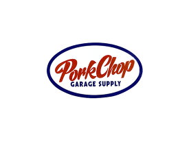 PORKCHOP GARAGE SUPPLY ポークチョップ ガレージサプライ　OVAL TRICO STICKER オーバル トリコ ステッカー　SMALL