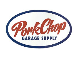 PORKCHOP GARAGE SUPPLY ポークチョップ ガレージサプライ　OVAL TRICO STICKER オーバル トリコ ステッカー　LARGE