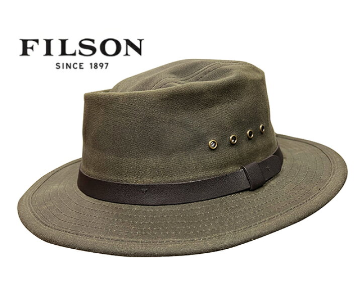 楽天市場】FILSON フィルソン #11128 Tin Packer Hat ティンクロス 