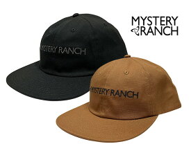 MYSTERY RANCH ミステリーランチ　キャンプハット　キャップ　帽子　2色（BLACK/TIGER'S EYE）