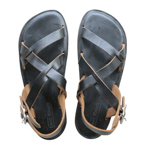 LIGHT MARKER Foot wear Cg}[J[ tbgEFA[@RISHIKESH SANDAL@BLACKc@VPVT_@nhCh@U[T_@KUBIKI LEATHER@LEFT HAND