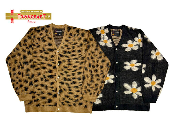 楽天市場】TOWN CRAFT タウンクラフト SHAGGY REGLAN CARDIGAN 