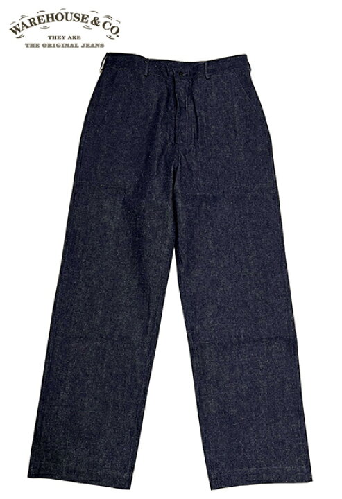楽天市場】WAREHOUSE ウエアハウス Lot 1233 U.S.NAVY DENIM TROUSERS 
