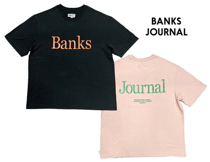楽天市場】【SALE】BANKS JOURNAL バンクス ジャーナル MC SS TEE MC 