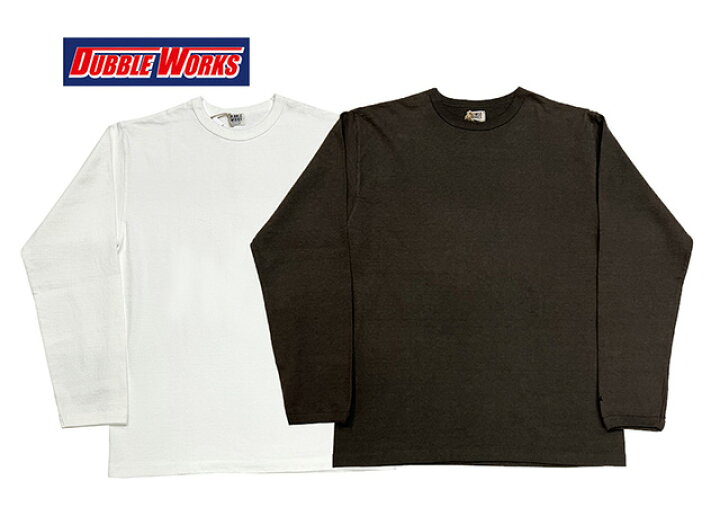 楽天市場】DUBBLE WORKS ダブルワークス HEAVY WEIGHT LONG SLEEVE TEE 