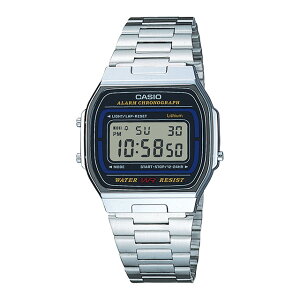 CASIO �J�V�I�@CASIO STANDARD SILVER �V���o�[�@A164WA-1QJH�@���^���@�r���v�@�`�[�v�J�V�I