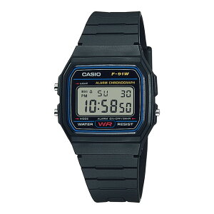 CASIO JVI@CASIO STANDARD BLACK ubN@JVIRNV X^_[h@F-91W-1JH@rv@`[vJVI
