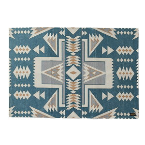 PENDLETON �y���h���g���@�L�b�`�����[�W�T�C�Y�}�b�g�@MC003�@90cm×130cm�@�|���G�X�e��100���@3�F�i�A�C�{���[/�l�C�r�[/�O���[���j