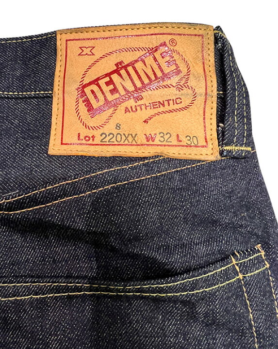 楽天市場】DENIME ドゥニーム 220XX-S (WWII MODEL) 大戦モデル デニム 
