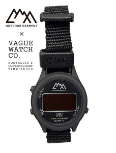 CMF OUTDOOR GARMENT × VAGUE WATCH Co.�@�R���t�B × ���@�[�O�E�H�b�`�@CMF WATCH FIDLOCK�@BLACK �u���b�N�@�E�H�b�` �t�B�h���b�N�@�r���v�@COMFY�@��p�P�[�X�t���@2025FW
